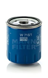 Масляный фильтр MANN-FILTER W 716/1