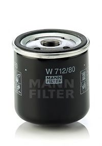 Масляный фильтр MANN-FILTER W 712/80