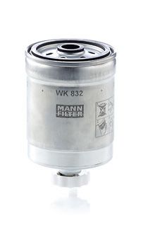 Топливный фильтр MANN-FILTER WK 832