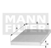 Фильтр салона MANN-FILTER CUK 2336