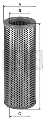 Фильтр автоматической коробки передач MANN-FILTER HD 1057