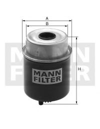 Топливный фильтр MANN-FILTER WK 8123