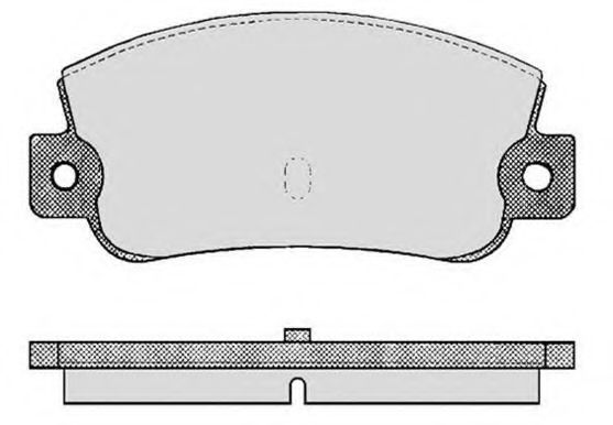 Тормозные колодки RAICAM RA.0255.0