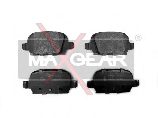 Тормозные колодки MAXGEAR 19-0451