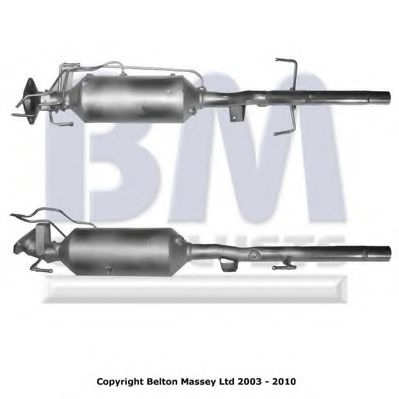 Сажевый / частичный фильтр, система выхлопа ОГ BM CATALYSTS BM11015H