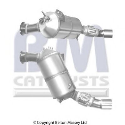 Сажевый / частичный фильтр, система выхлопа ОГ BM CATALYSTS BM11105H
