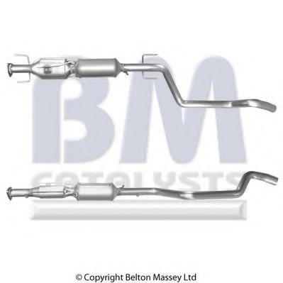 Сажевый / частичный фильтр, система выхлопа ОГ BM CATALYSTS BM11028H
