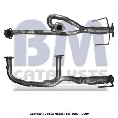 Приемная труба глушителя MAZDA KL0540500F