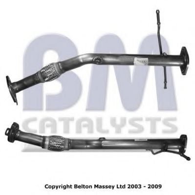 Приемная труба глушителя BM CATALYSTS BM50098