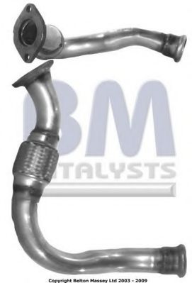 Приемная труба глушителя BM CATALYSTS BM70250