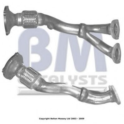 Приемная труба глушителя BM CATALYSTS BM70410