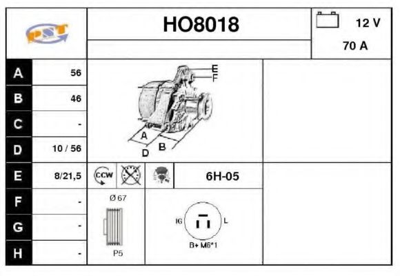 Генератор snra HO8018