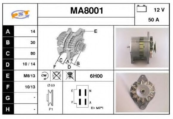 Генератор snra MA8001
