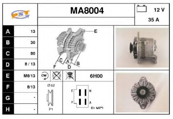 Генератор snra MA8004