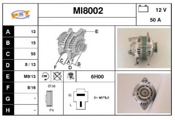 Генератор snra MI8002