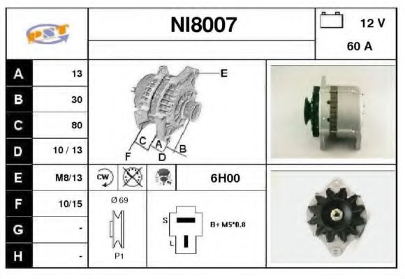 Генератор snra NI8007