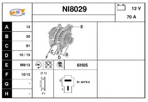 Генератор snra NI8029