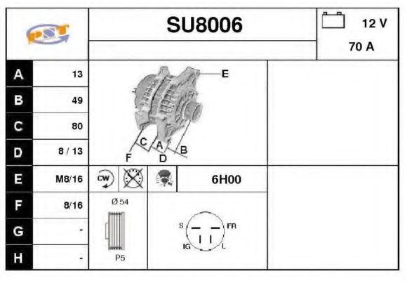 Генератор snra SU8006