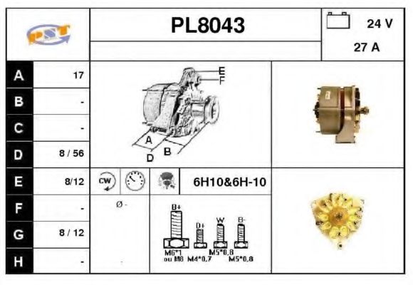 Генератор snra PL8043