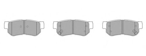 Тормозные колодки FREMAX FBP-1615