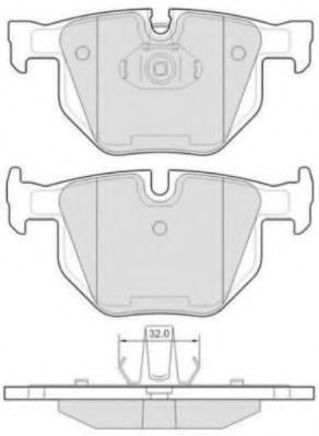 Тормозные колодки FREMAX FBP-1667