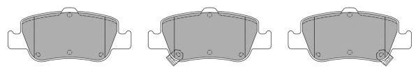 Тормозные колодки FREMAX FBP-1526