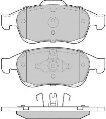 Тормозные колодки FREMAX FBP-1679