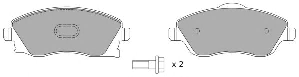 Тормозные колодки FREMAX FBP-1208