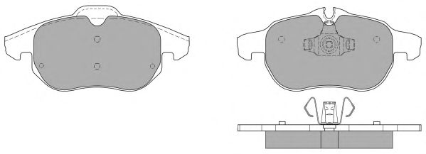 Тормозные колодки FREMAX FBP-1265