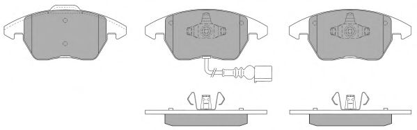 Тормозные колодки FREMAX FBP-1351