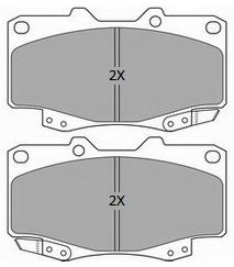 Тормозные колодки FREMAX FBP-1809