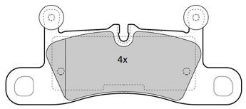 Тормозные колодки FREMAX FBP-1849