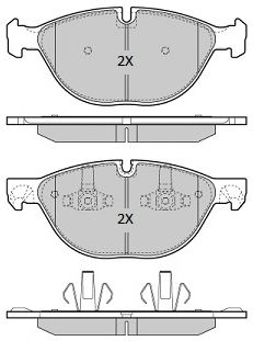 Тормозные колодки FREMAX FBP-1928