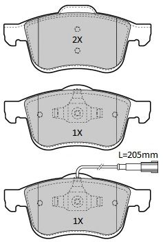 Тормозные колодки FREMAX FBP-1935