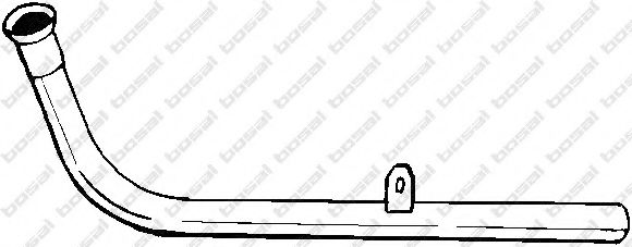 Приемная труба глушителя BOSAL 776-881