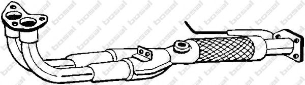 Приемная труба глушителя Honda/Acura 18210-SS0-A40