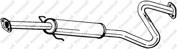 Средний глушитель выхлопных газов BOSAL 281-215
