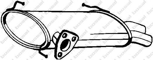 Глушитель выхлопных газов конечный BOSAL 135-131