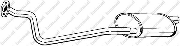 Предглушитель выхлопных газов BOSAL 282-379