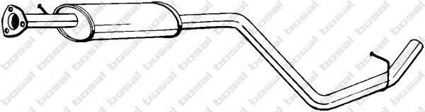 Средний глушитель выхлопных газов BOSAL 283-529