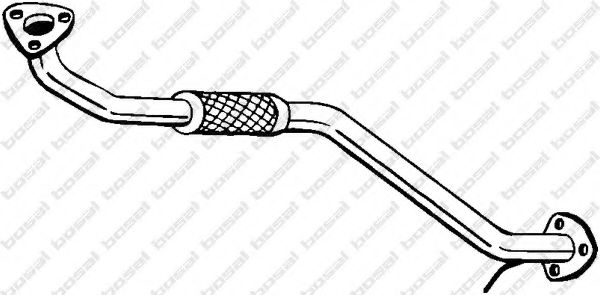 Приемная труба глушителя BOSAL 823-865