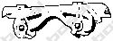 Крепление выхлопной трубы BOSAL 255-417