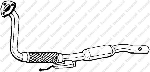 Предглушитель выхлопных газов BOSAL 148-267