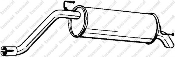 Глушитель выхлопных газов конечный BOSAL 148-109