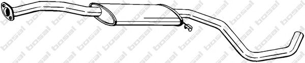 Средний глушитель выхлопных газов BOSAL 285-205