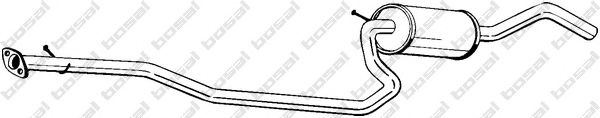 Средний глушитель выхлопных газов BOSAL 286-955