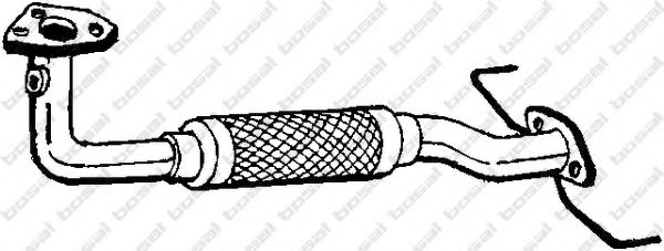 Приемная труба глушителя BOSAL 737-203