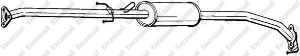 Средний глушитель выхлопных газов BOSAL 289-033