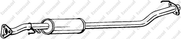 Средний глушитель выхлопных газов BOSAL 284-447