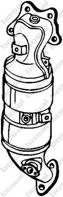 Катализатор BOSAL 090-638